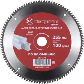Твердосплавный пильный диск MONOGRAM Special 087-270