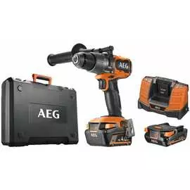 Ударная бесщеточная аккумуляторная дрель-шуруповерт AEG