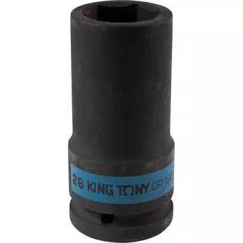 Ударная глубокая шестигранная головка торцевая KING TONY 643526M