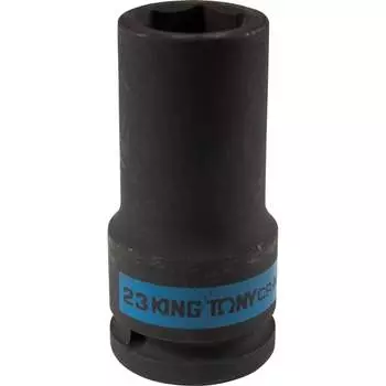 Ударная глубокая шестигранная головка торцевая KING TONY 643523M