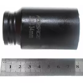 Ударная глубокая шестигранная торцевая головка Forsage F-4458534(27093)