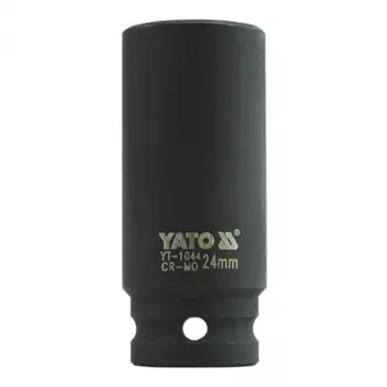 Удлиненная ударная шестигранная головка торцевая YATO