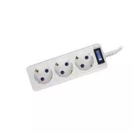 Удлинитель КОСМОС YKsm3m-3g-Z-V(10A)P
