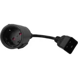 Удлинитель LANMASTER LAN-PPS/20-0.2-BK