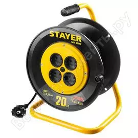 Удлинитель на катушке STAYER