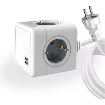 Удлинитель ROCKETSOCKET Cube Extended 4 Euro GNS1404