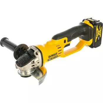 Угловая аккумуляторная шлифмашина Dewalt DCG 412 M2