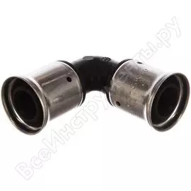 Угольник henco 90 град, пвдф, пресс, 26x26, 1pk-2626