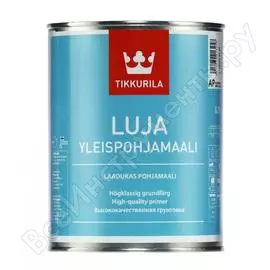 Универсальная акрилатная грунтовка tikkurila луя 9 л 40480