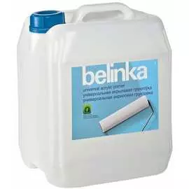Универсальная акриловая грунтовка belinka вд 5 л 45900