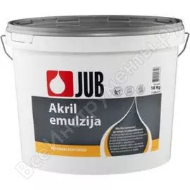 Универсальная акриловая грунтовка-пластификатор jub akril emulzija 5 кг 1/2/72 48268