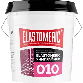 Универсальная акриловая высококонцентрированная грунтовка Elastomeric Systems Elastomeric 010 10001