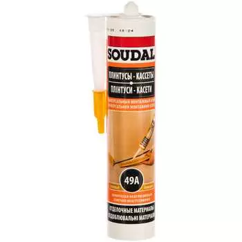 Универсальный монтажный каучуковый клей Soudal