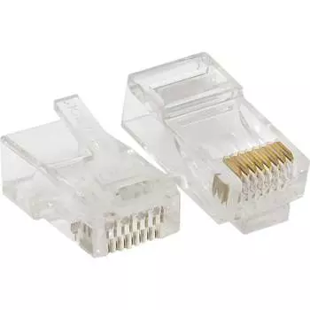 Универсальный неэкранированный коннектор EKF TERACOM PRO TRP-PLUG-6UTP-20