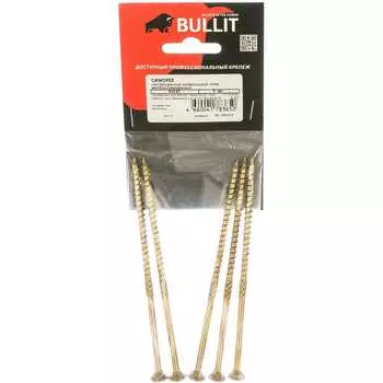 Универсальный конструкционный саморез Bullit 6,0x140 (5 шт.) 14-0016480