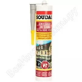 Универсальный силиконовый герметик Soudal