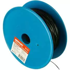 Упаковочная проволока REXANT в ПВХ черная, 250 м 09-0102