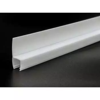 Уплотнительный ПВХ профиль для стекла 8 мм SERVICE PLUS PVH04-909WM8