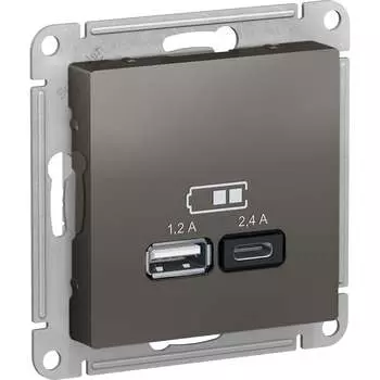 Usb розетка Systeme Electric AtlasDesign ATN000939