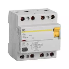 Устройство защитного отключения IEK ВД1-63S MDV12-4-040-300