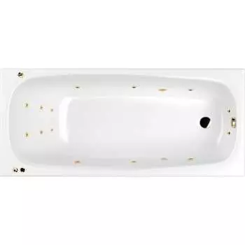 Ванна WHITECROSS Layla 180x80 "SMART" (золото) 0102.180080.100.SMART.GL