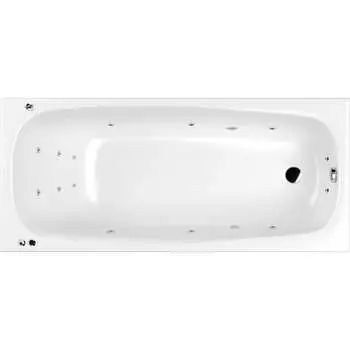 Ванна WHITECROSS Layla 180x80 "SMART" (хром) 0102.180080.100.SMART.CR