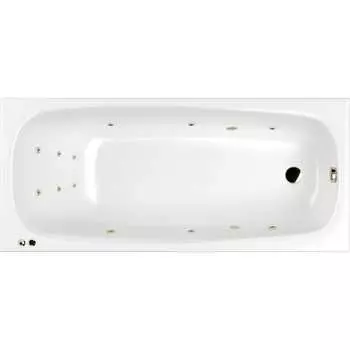 Ванна WHITECROSS Layla 180x80 "LINE" (бронза) 0102.180080.100.LINE.BR