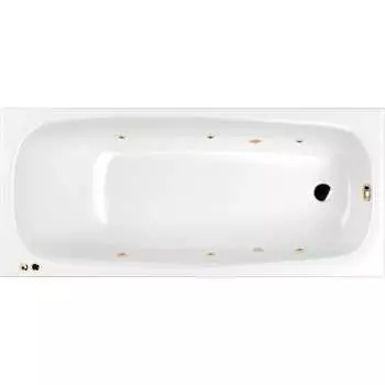 Ванна WHITECROSS Layla 170x75 "SOFT" (золото) 0102.170075.100.SOFT.GL