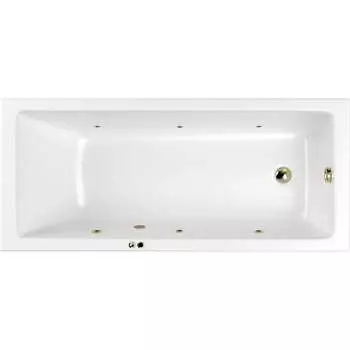 Ванна WHITECROSS Wave Slim 160x70 "SOFT" (бронза) 0111.160070.100.SOFT.BR