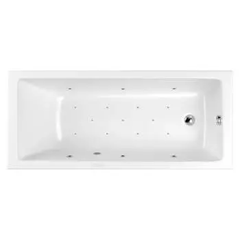 Ванна WHITECROSS Wave Slim 180x80 "RELAX" (хром) 0111.180080.100.RELAX.CR