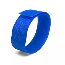 Велькро стяжки fortisflex ксв-у 20х200 синий 77923
