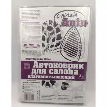 Влаговпитывающий коврик для авто Дачный интерес ди002
