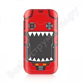 Внешний аккумулятор istyle powerbank 8000 mah кабель micro usb lightning вход micro usb 2.1a черный-красный 30013818