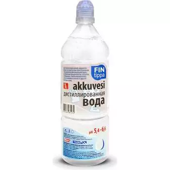 Вода дистиллированная FIN tippa 4607066981272