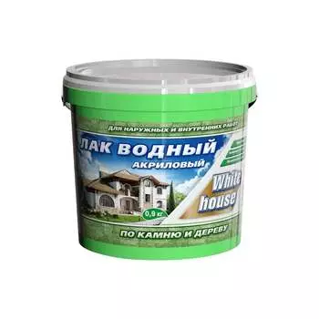 Водный лак по камню и дереву White House 14451