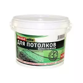 Водоэмульсионная краска для потолков Movatex elite Т11889
