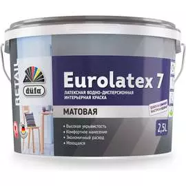 Вододисперсионная краска Dufa Retail EUROLATEX 7 Н0000003407