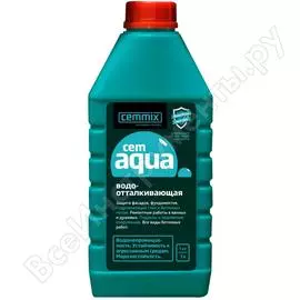 Водоотталкивающая добавка cemmix cemaqua, 1 л 16718341