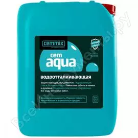 Водоотталкивающая добавка cemmix cemaqua, 5 л 15915297