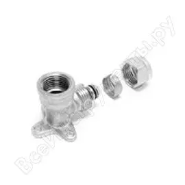 Водорозетка comap серия 9466 с фланцем turboskin, латунь, 20x2-3/4 9466516-02