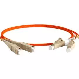 Волоконно-оптический шнур Hyperline FC-D2-50-LC/PR-SC/PR-H-1M-LSZH-OR 28384
