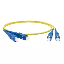 Волоконно-оптический шнур Hyperline FC-D2-9-SC/UR-SC/UR-H-5M-LSZH-YL 238497
