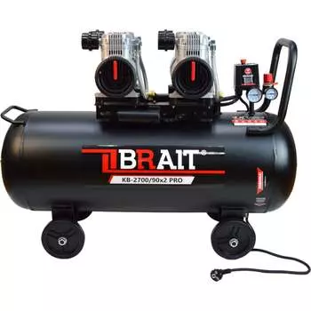 Воздушный компрессор BRAIT KB-2700/90x2 PRO 20.01.028.043