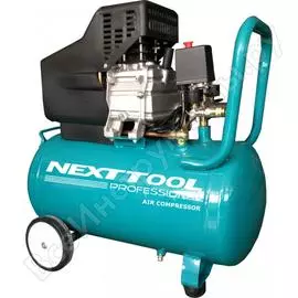 Воздушный компрессор, масляный, коаксиальный nexttool кмк-2100/50а 600003