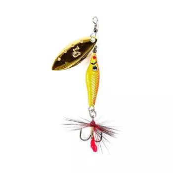 Вращающаяся блесна Lucky John TRIAN BLADE LONG LJTBL9-001