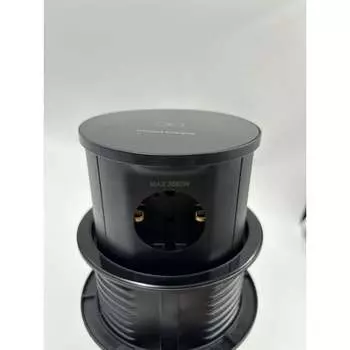 Встраиваемая выдвижная розетка Inrior MAC-01-20