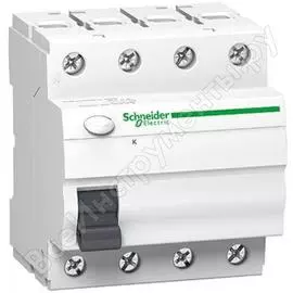 Выключатель дифференциального тока schneider electric a9r75463 iid k acti9 4п 63a 300ma ac