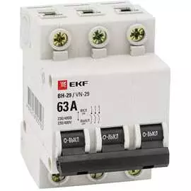 Выключатель нагрузки EKF ВН-29 Basic SL29-3-16-bas