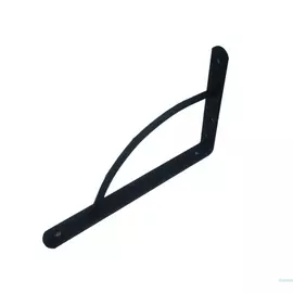 Выпуклый кронштейн для полок MFK-TORG 145х205мм черный SB-28 К-28-145х205