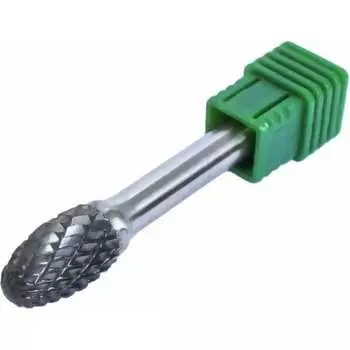 Вытянутая сферическая шарошка по металлу Rockforce RF-617E1016(49339)
